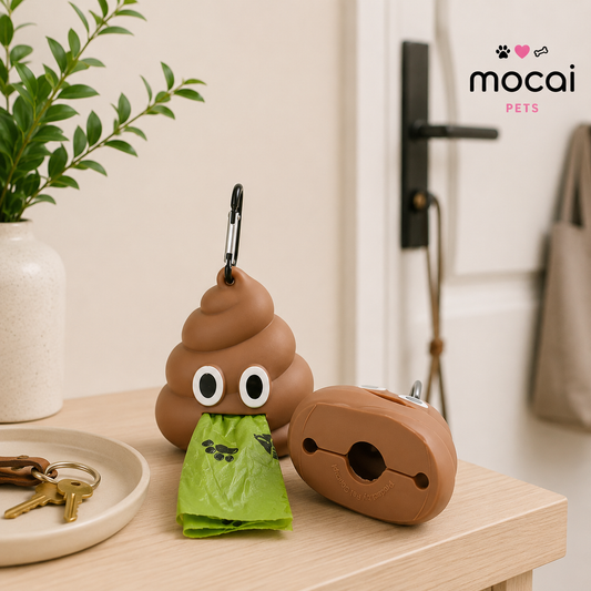 Dispensador de Bolsas para Desechos con Mosquetón