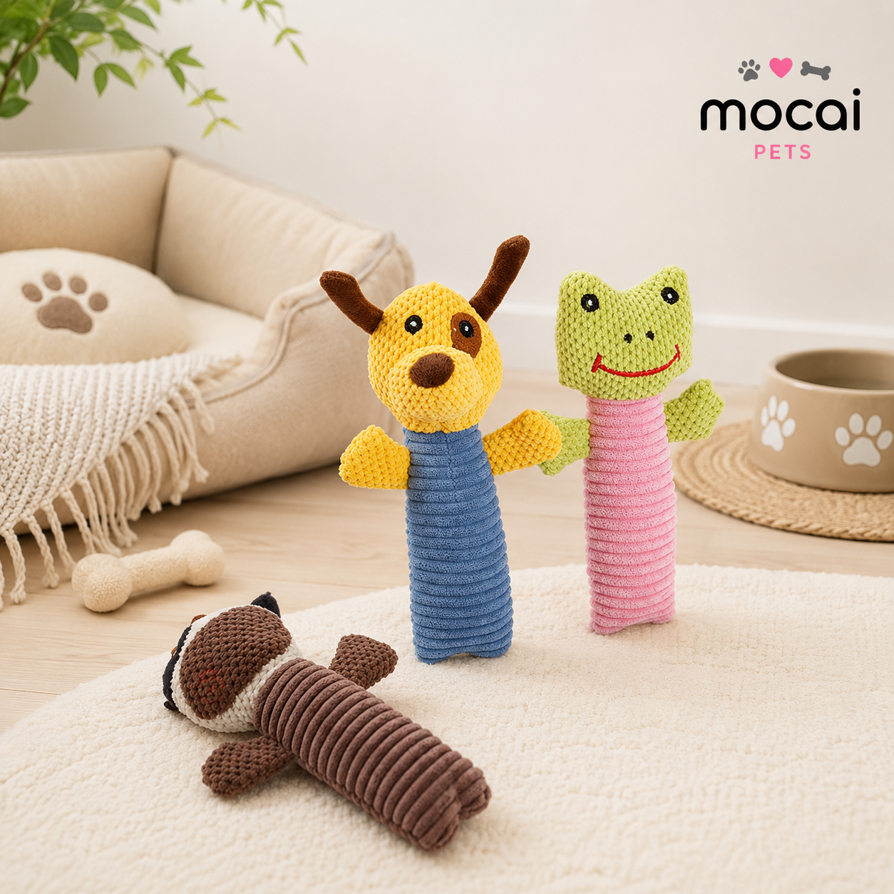 Juguete de Peluche con Sonido para Perros – Diseños Surtidos
