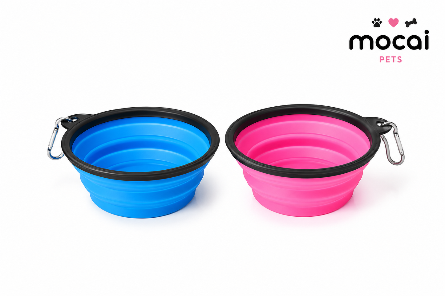 Botella Portátil para Agua con Plato Plegable para perros