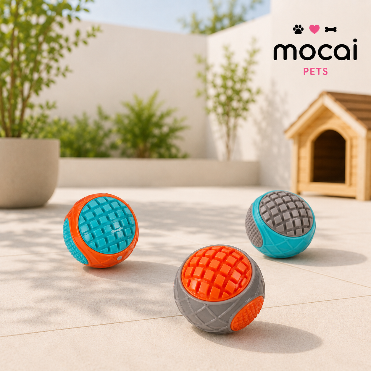 Pelota Texturizada para Perros