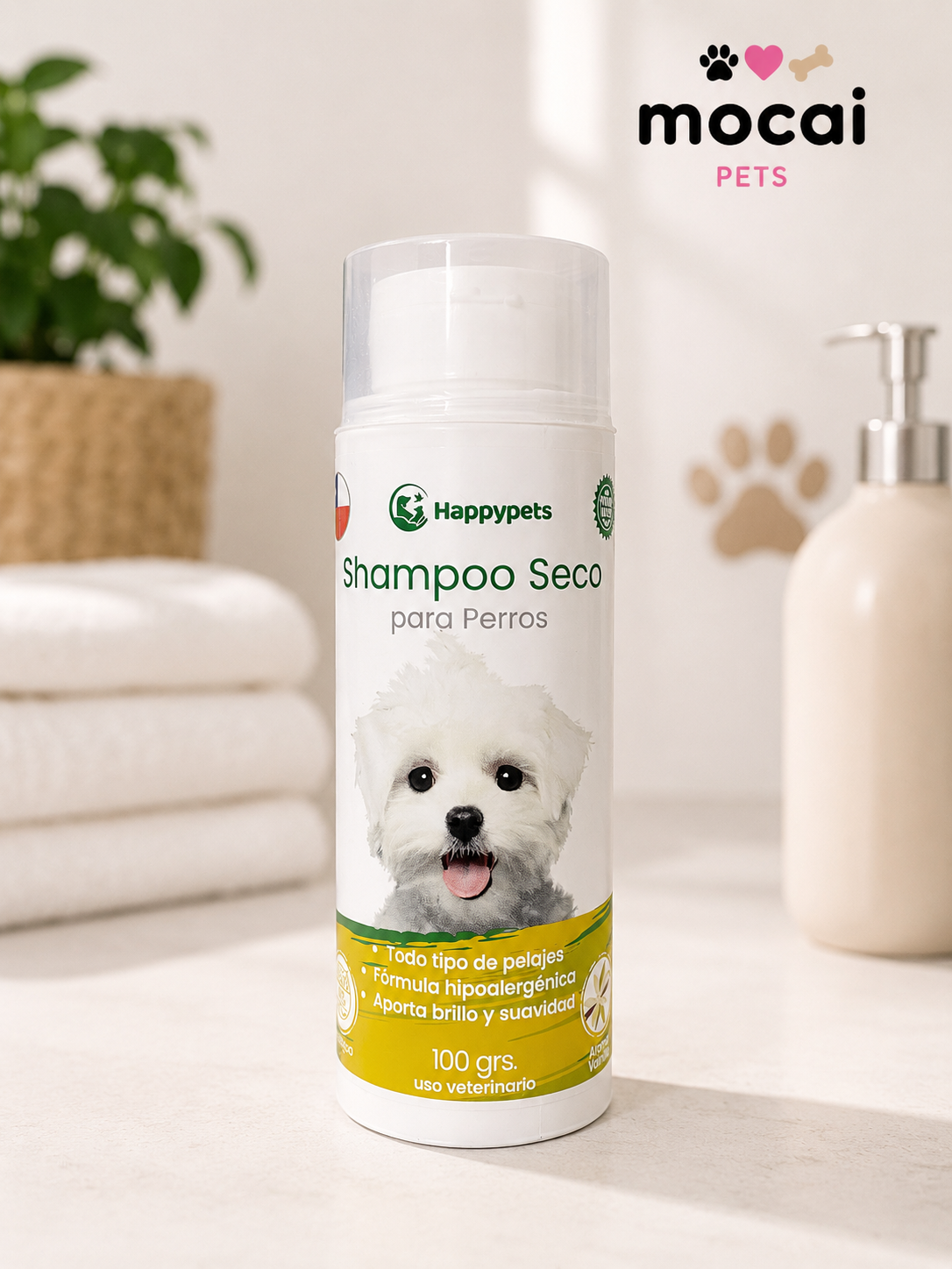 Shampoo Seco para Perros 100 g