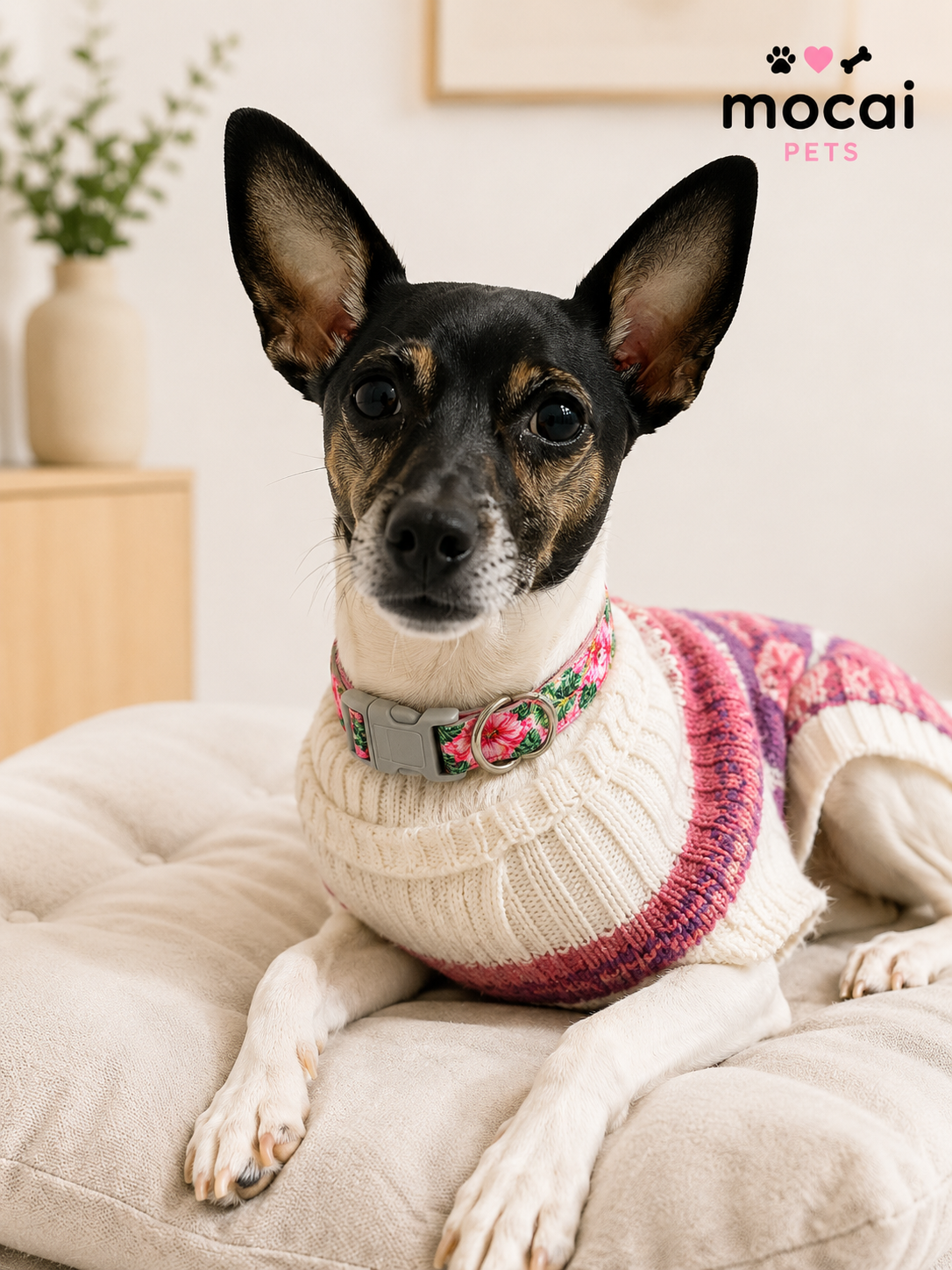 Collar Ajustable Estampado para Perros