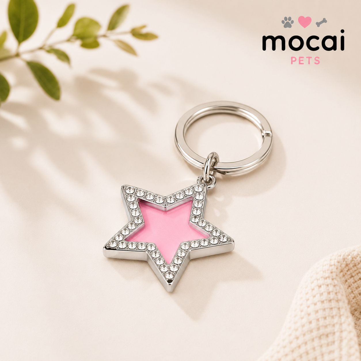 Placa de Identificación Personalizable con Foto para Perros