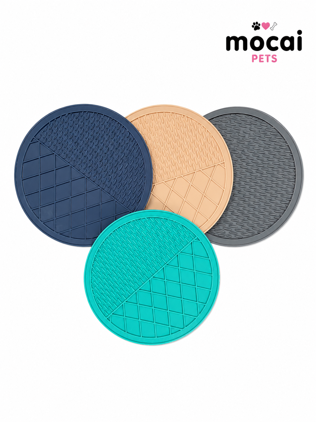 Lick Mat de Silicona con Ventosas para Perros