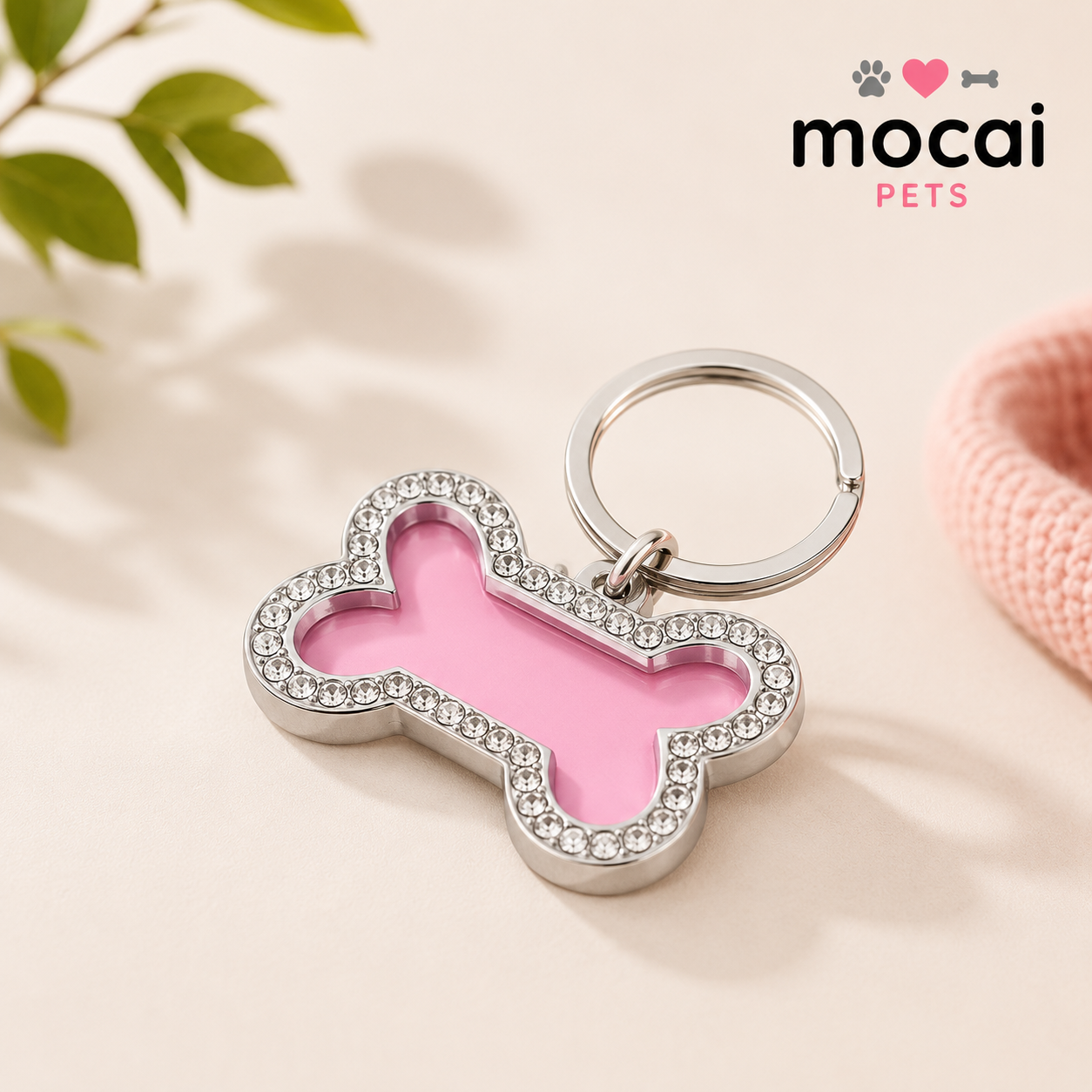 Placa de Identificación Personalizable con Foto para Perros