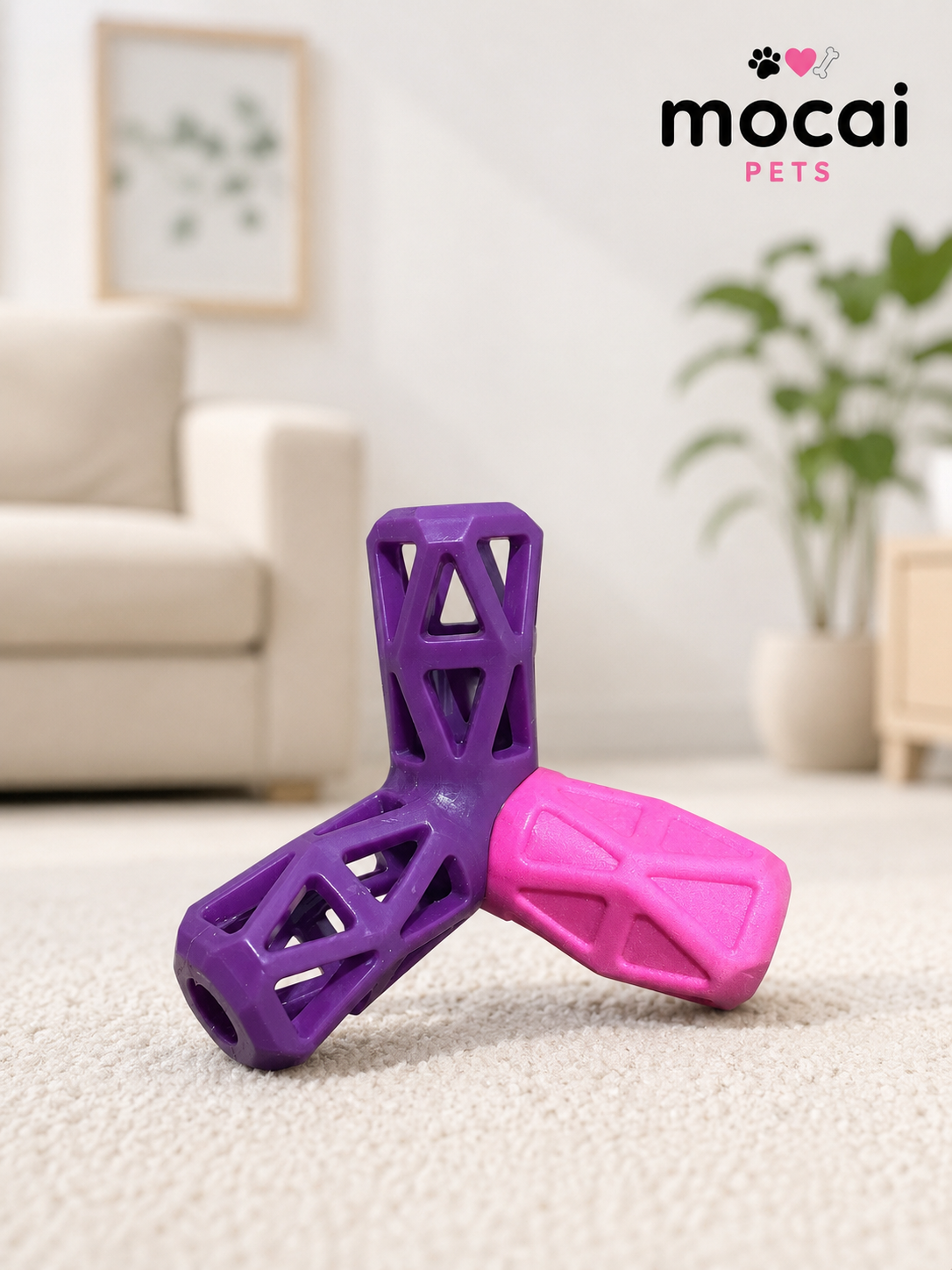 Juguete Interactivo de Goma para Perros